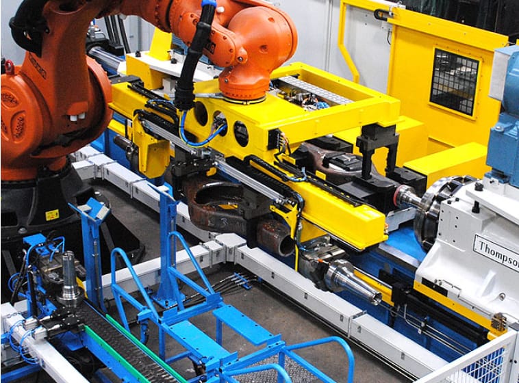 Rotary friction welding machine
