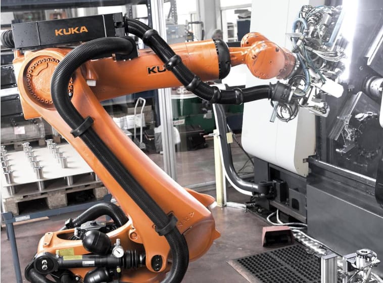 Rotary friction welding machine